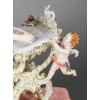 Porcelaine, du XIXème siècle représentant élégante à son écritoire, style Napoélon III | Biron Porcelaine, du XIXème siècle représentant élégante à son écritoire, style Napoélon III