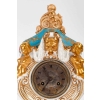 Pendule en porcelaine du XIXème siècle | Biron Pendule en porcelaine du XIXème siècle