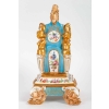 Pendule en porcelaine du XIXème siècle | Biron Pendule en porcelaine du XIXème siècle