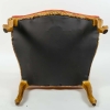 Paire de fauteuils rouges style Louis XV, fin XIXème siècle | Biron Paire de fauteuils rouges style Louis XV, fin XIXème siècle