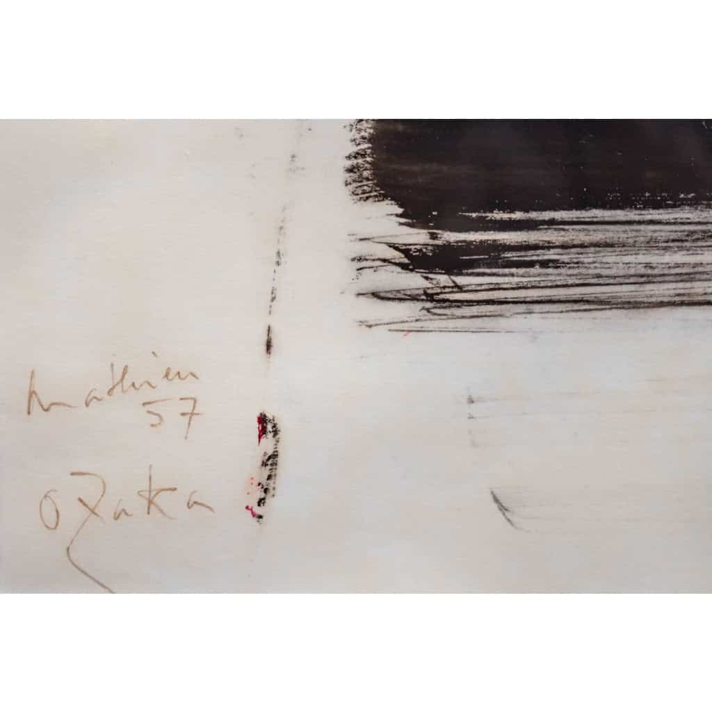 GEORGES MATHIEU, Ozaka, 1957 | Biron GEORGES MATHIEU, Ozaka, 1957