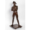 Bronze Arlequin, par St-Marceaux, 1879 | Biron Bronze Arlequin, par St-Marceaux, 1879