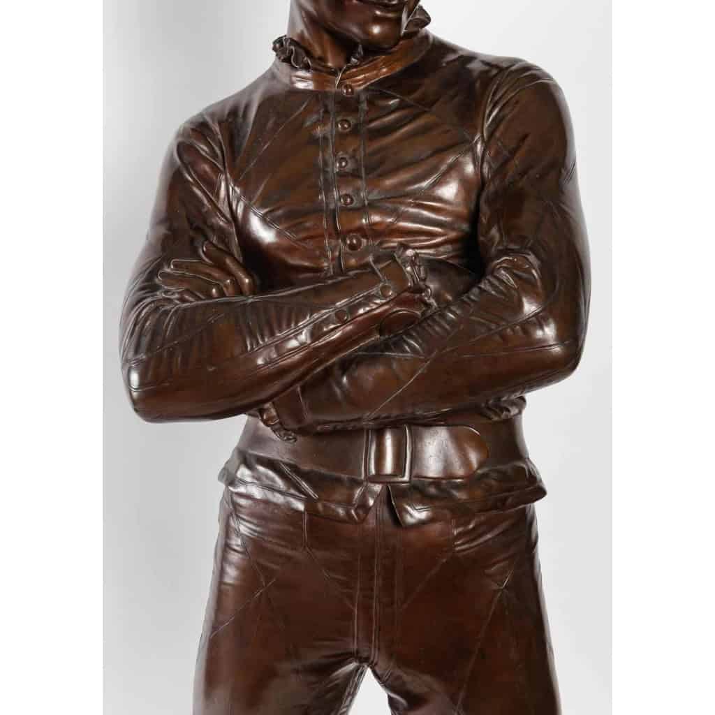 Bronze Arlequin, par St-Marceaux, 1879 | Biron Bronze Arlequin, par St-Marceaux, 1879