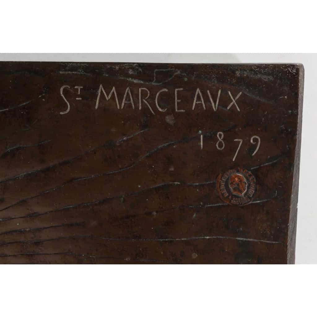 Bronze Arlequin, par St-Marceaux, 1879 | Biron Bronze Arlequin, par St-Marceaux, 1879