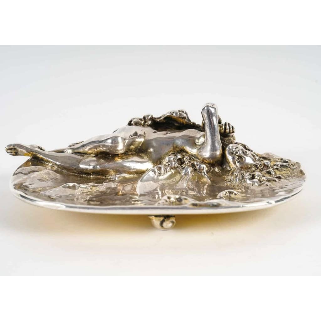 Frédéric Boucheron (1830-1902) Orfèvre Naïade Coupe Vide-poches Art Nouveau | Biron ||||||||
