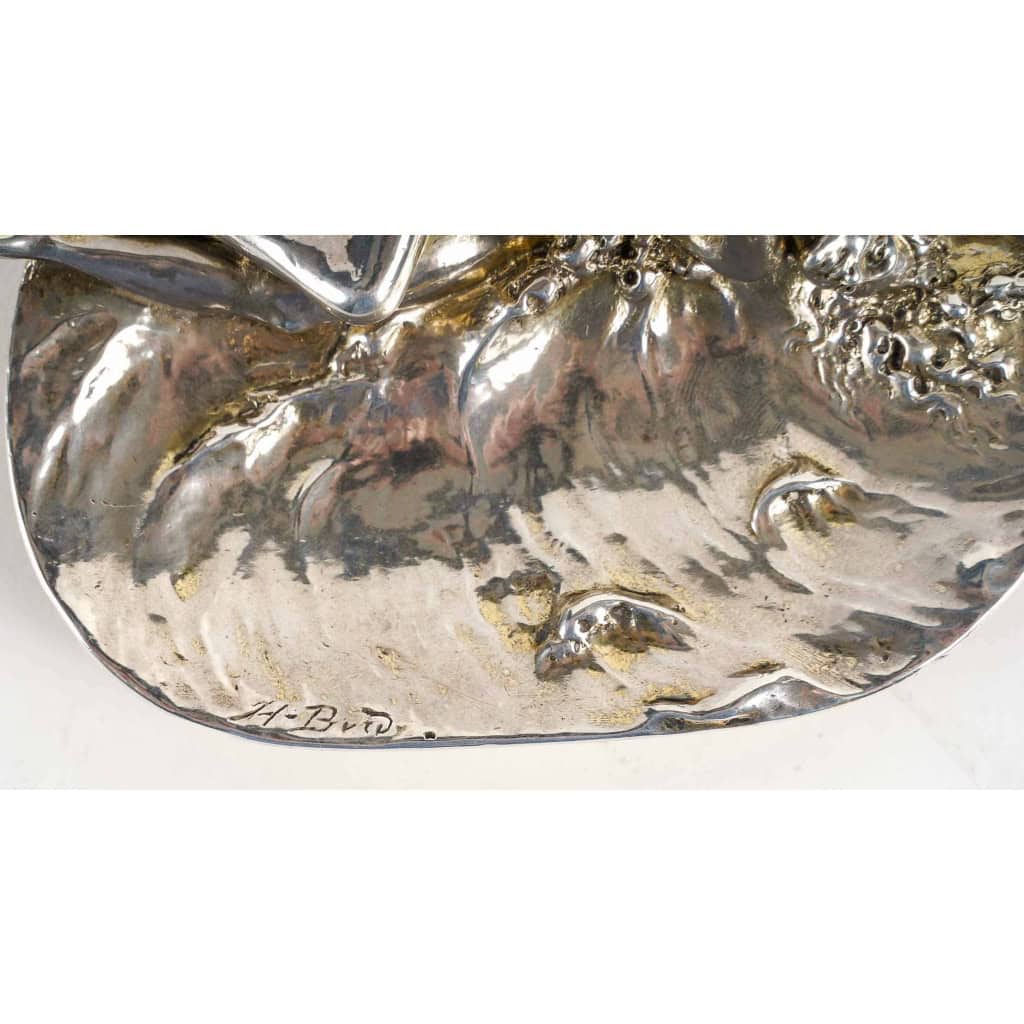 Frédéric Boucheron (1830-1902) Orfèvre Naïade Coupe Vide-poches Art Nouveau | Biron Frédéric Boucheron (1830-1902) Orfèvre Naïade Coupe Vide-poches Art Nouveau