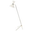1950 Lampadaire Diabolo en laiton doré Maison Arlus | Biron ||||||