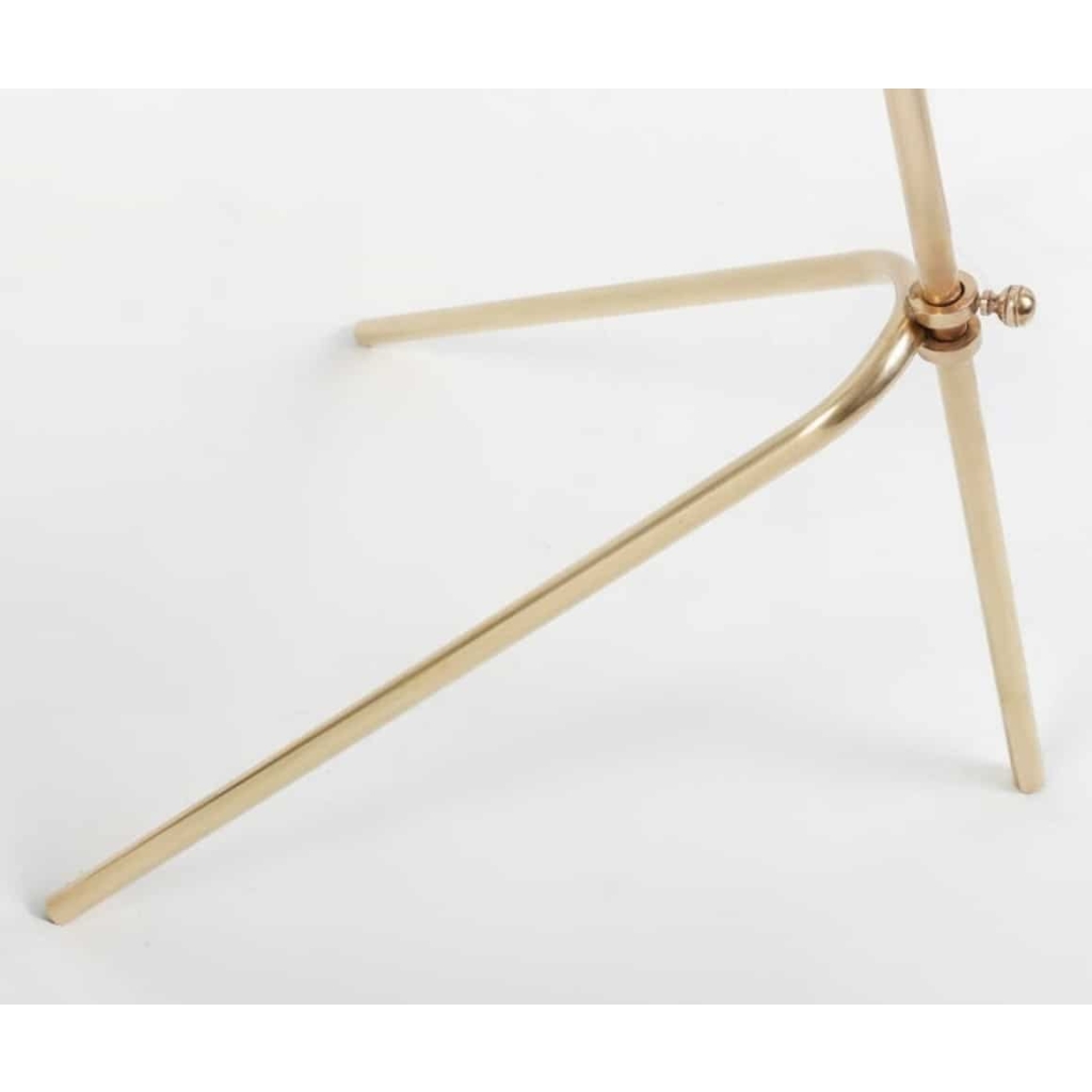 1950 Lampadaire Diabolo en laiton doré Maison Arlus | Biron 1950 Lampadaire Diabolo en laiton doré Maison Arlus
