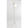 1950 Lampadaire Diabolo en laiton doré Maison Arlus | Biron 1950 Lampadaire Diabolo en laiton doré Maison Arlus