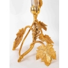 Paire de soliflores en bronze doré, XIXème siècle | Biron Paire de soliflores en bronze doré, XIXème siècle