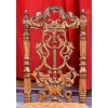 Chaise en bois sculpté et doré, XVIIème siècle | Biron Chaise en bois sculpté et doré, XVIIème siècle