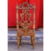 Chaise en bois sculpté et doré, XVIIème siècle | Biron Chaise en bois sculpté et doré, XVIIème siècle