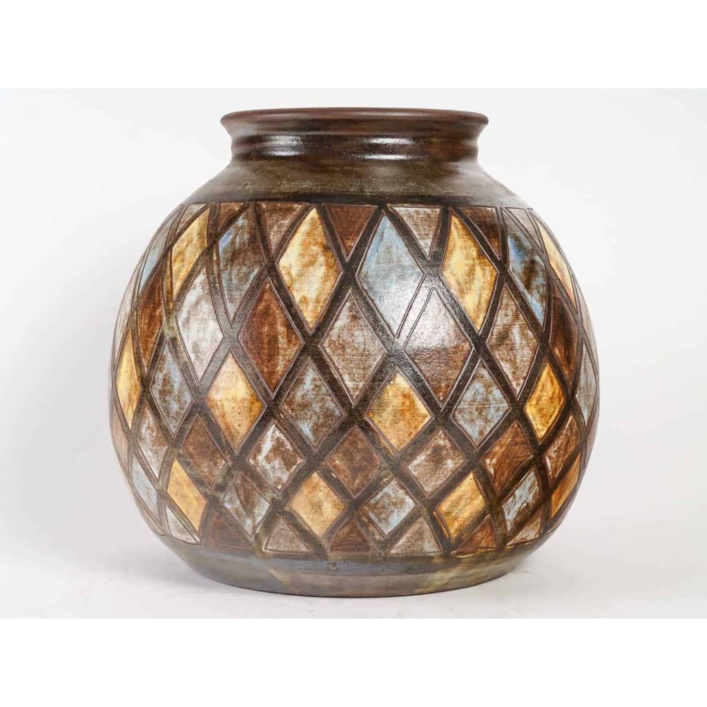 Grand vase en céramique par Alexandre Kostanda ( 1921 – 2006) | Biron |||||