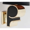 1960 Paire d’appliques en bronze Maison Petitot | Biron 1960 Paire d'appliques en bronze Maison Petitot