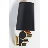 1960 Paire d’appliques en bronze Maison Petitot | Biron 1960 Paire d'appliques en bronze Maison Petitot