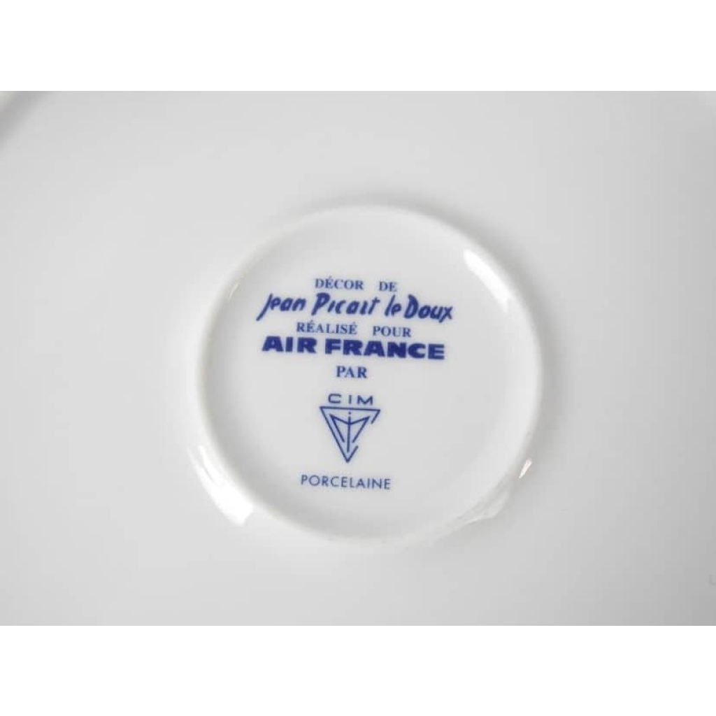 Douze assiettes d’après Jean Picart Le Doux pour Air France | Biron Douze assiettes d'après Jean Picart Le Doux pour le Concorde