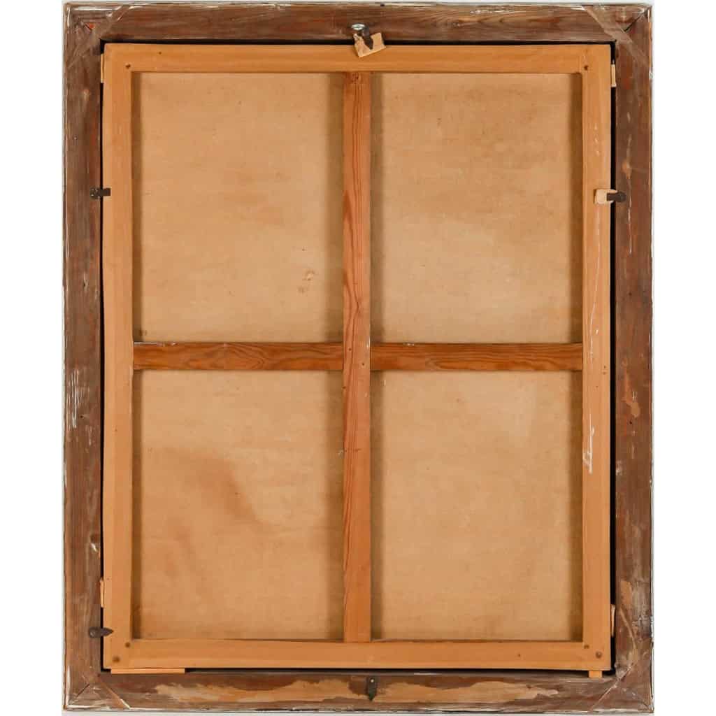 Tableau en pastel et gouache d’époque Art-Deco. 6