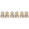 Ensemble de 2 fauteuils et 6 chaises de style Louis XVI, XIXème siècle | Biron Ensemble de 2 fauteuils et 6 chaises de style Louis XVI, XIXème siècle