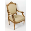 Ensemble de 2 fauteuils et 6 chaises de style Louis XVI, XIXème siècle | Biron Ensemble de 2 fauteuils et 6 chaises de style Louis XVI, XIXème siècle