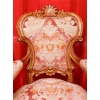 Paire de fauteuils d’apparat, Rome XIXème siècle | Biron Paire de fauteuils d'apparat, Rome XIXème siècle