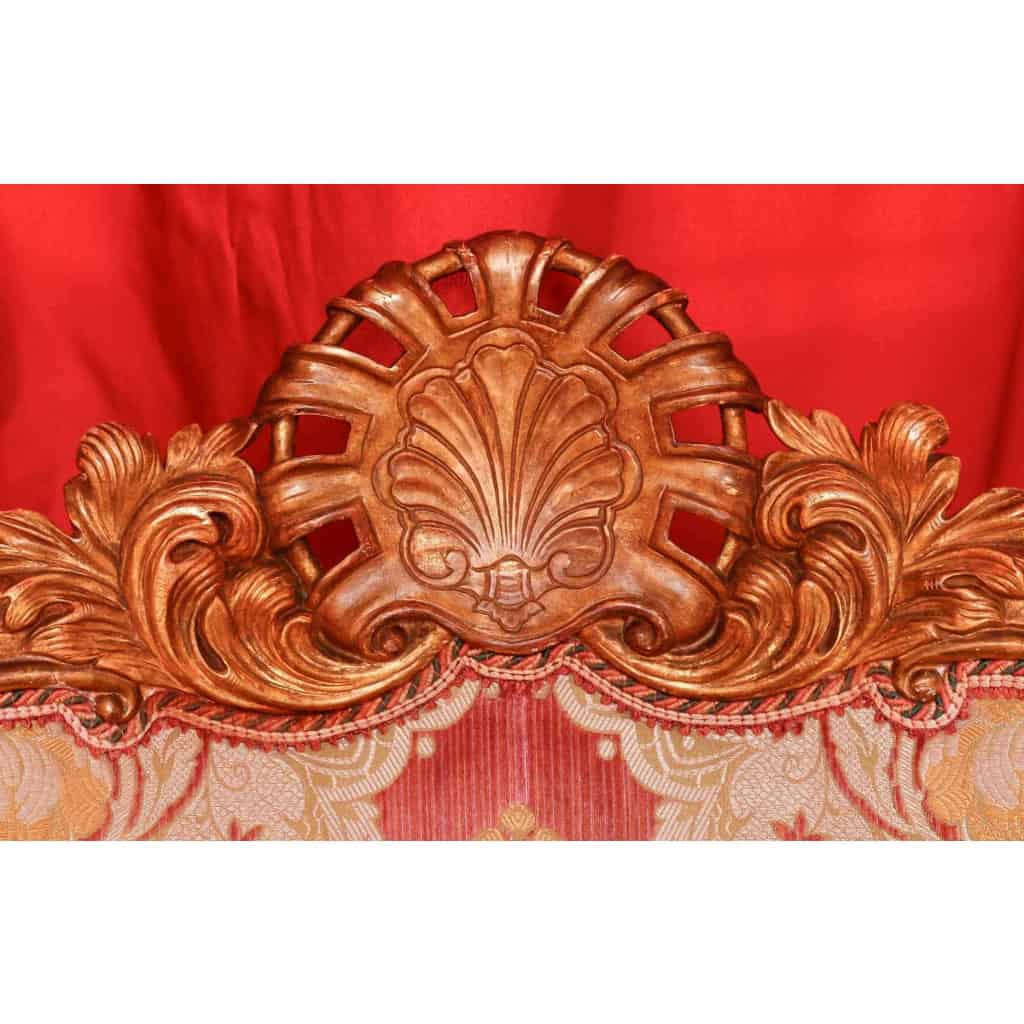Paire de fauteuils d’apparat, Rome XIXème siècle | Biron Paire de fauteuils d'apparat, Rome XIXème siècle