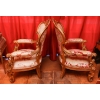 Paire de fauteuils d’apparat, Rome XIXème siècle | Biron Paire de fauteuils d'apparat, Rome XIXème siècle