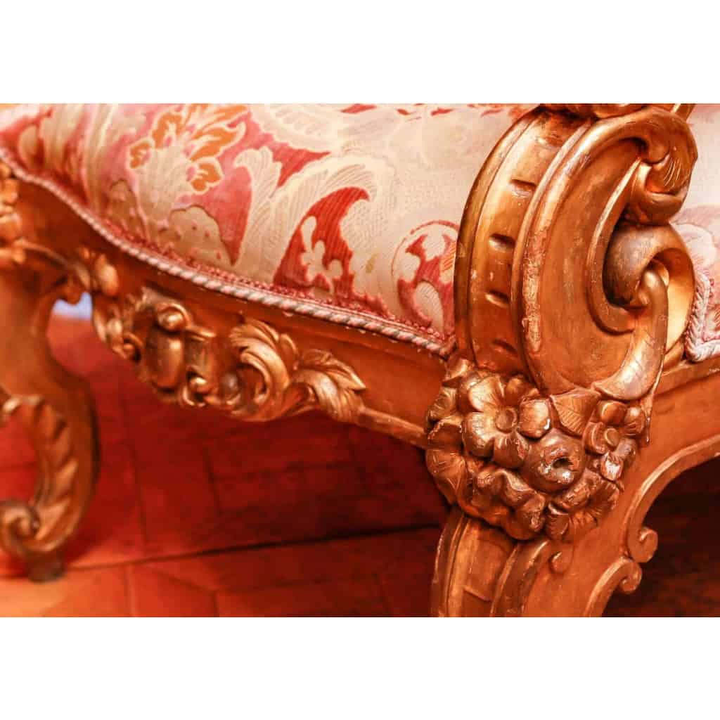 Paire de fauteuils d’apparat, Rome XIXème siècle | Biron Paire de fauteuils d'apparat, Rome XIXème siècle