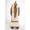 Garniture miniature en bronze doré et marbre blanc fin XIXème siècle | Biron Garniture miniature en bronze doré et marbre blanc fin XIXème siècle