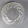 Coupe « Poissons » verre blanc de René LALIQUE | Biron Coupe "Poissons" verre blanc de René LALIQUE