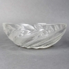 Coupe « Poissons » verre blanc de René LALIQUE | Biron Coupe "Poissons" verre blanc de René LALIQUE