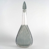 Carafe « Coquilles » verre blanc patiné bleu de René LALIQUE | Biron |||||