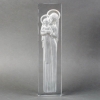Statuette « Vierge à l’Enfant » verre blanc de René LALIQUE | Biron ||||||