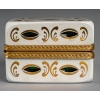 Un coffret en cristal overlay d’opaline fin XIXème siècle | Biron Un coffret en cristal overlay d’opaline fin XIXème siècle