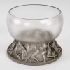 Vase « Lutteurs » verre blanc patiné gris de René LALIQUE | Biron |||||