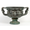 Important vase de Warwick en bronze à patine à l’antique, signé Barbedienne. Epoque XIXème siècle | Biron ||||||||||||