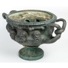 Important vase de Warwick en bronze à patine à l’antique, signé Barbedienne. Epoque XIXème siècle | Biron Important vase de Warwick en bronze à patine à l'antique, signé Barbedienne. Epoque XIXème siècle