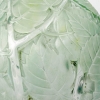 Vase « Milan » verre blanc patiné vert de René LALIQUE | Biron Vase "Milan" verre blanc patiné vert de René LALIQUE