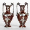 une paire de miniature en porcelaine fin XIXème siècle | Biron une paire de miniature en porcelaine fin XIXème siècle