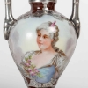 une paire de miniature en porcelaine fin XIXème siècle | Biron une paire de miniature en porcelaine fin XIXème siècle
