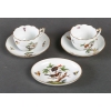 Un beau tête à tête en porcelaine hongroise HEREND | Biron Un beau tête à tête en porcelaine hongroise  HEREND