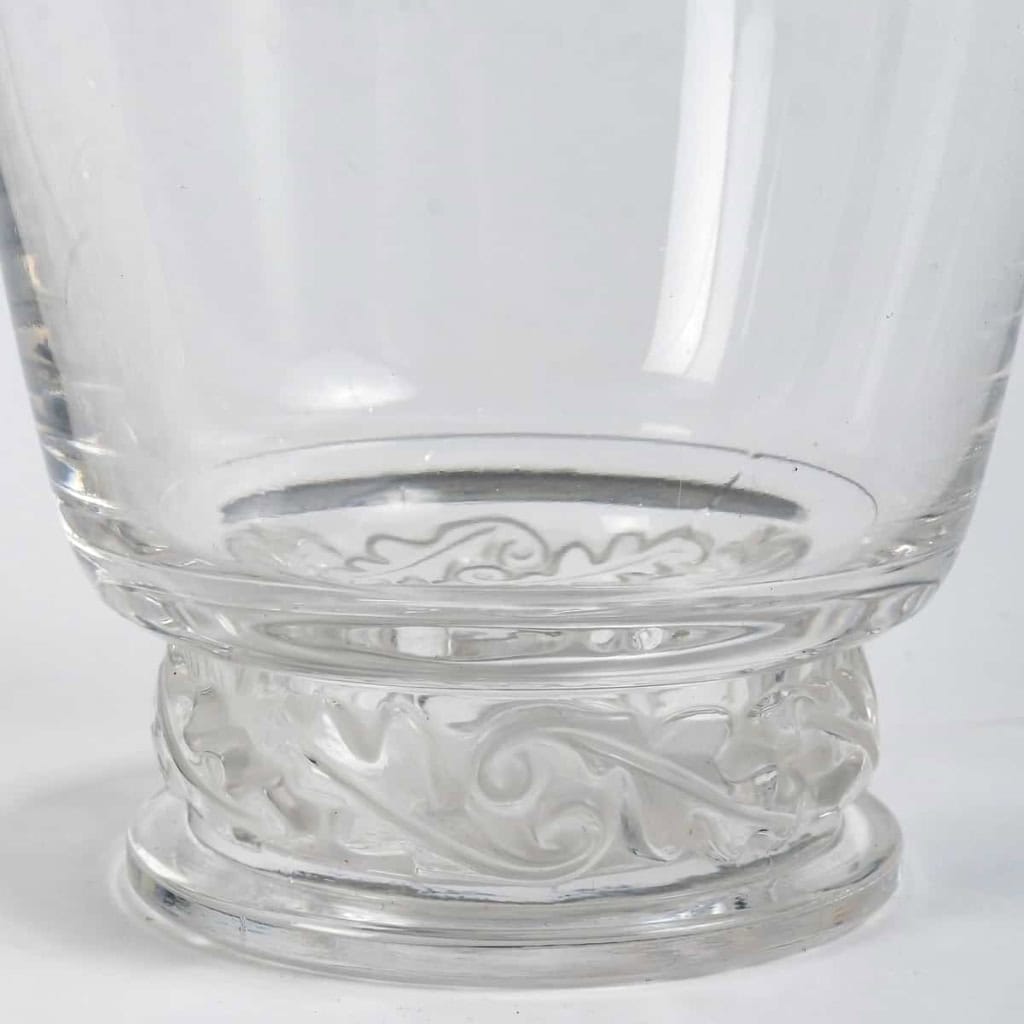 Service « Saint-Hubert » cristal blanc de Marc LALIQUE – 36 Pièces | Biron Service "Saint-Hubert" cristal blanc de Marc LALIQUE - 36 Pièces