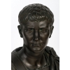 Buste Jules César en bronze, XIXème siècle | Biron Buste Jules César en bronze, XIXème siècle