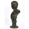 Buste Jules César en bronze, XIXème siècle | Biron Buste Jules César en bronze, XIXème siècle