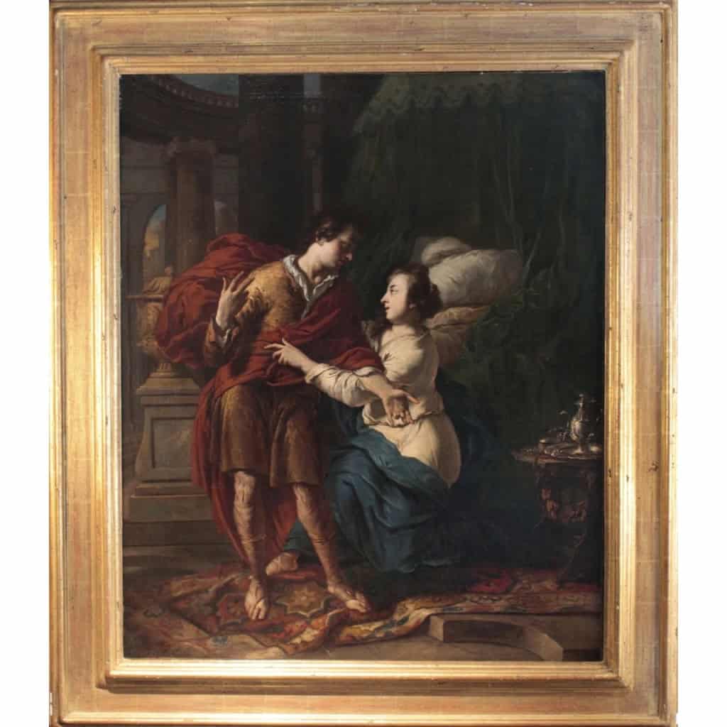 JOHANNES VOORHOUT (1647 – 1723): JOSEPH ET LA FEMME DE PUTIPHAR. | Biron |||||