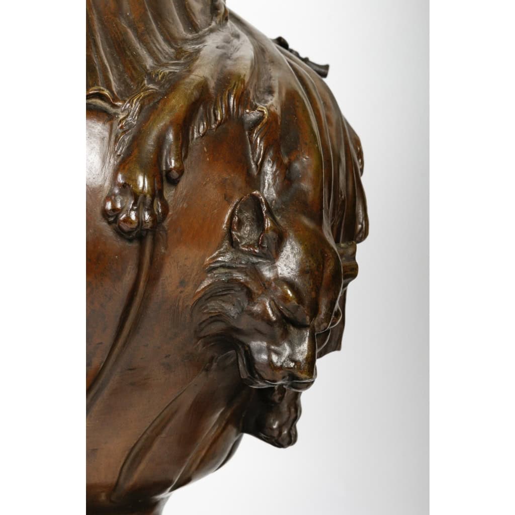 Cassolettes du XIXème siècle en bronze et marbre, Napoléon III | Biron Cassolettes du XIXème siècle en bronze et marbre, Napoléon III
