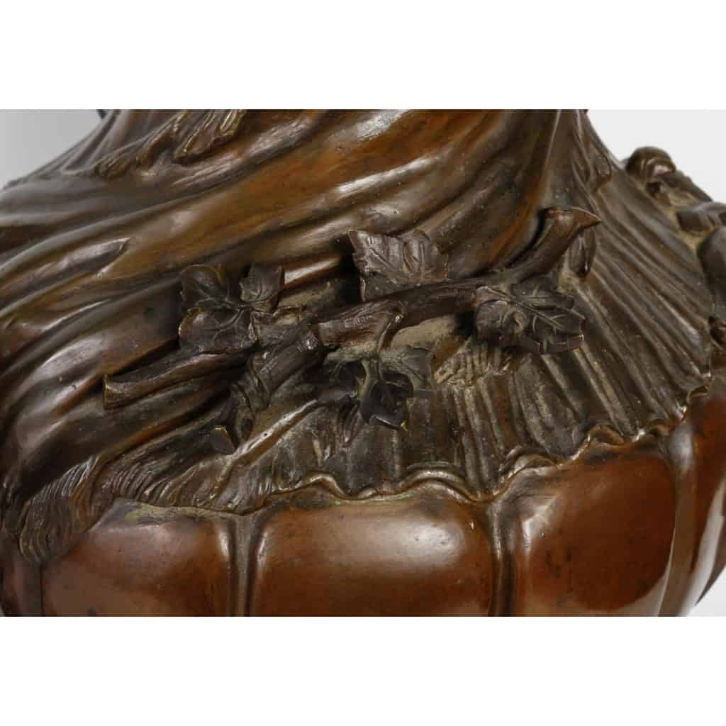 Cassolettes du XIXème siècle en bronze et marbre, Napoléon III | Biron Cassolettes du XIXème siècle en bronze et marbre, Napoléon III