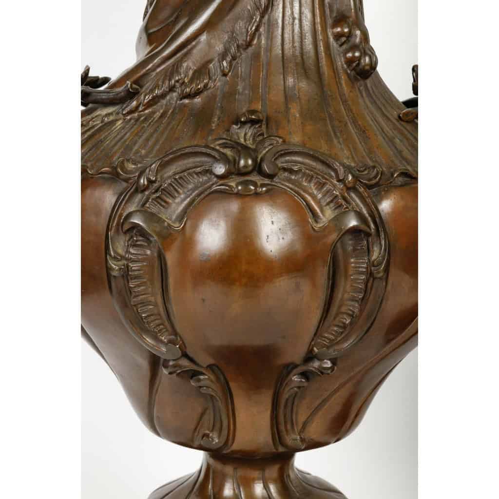 Cassolettes du XIXème siècle en bronze et marbre, Napoléon III | Biron Cassolettes du XIXème siècle en bronze et marbre, Napoléon III