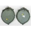 Paire de plaques en porcelaine de style Wedgwood fin XIXème siècle | Biron Paire de plaques en porcelaine de style Wedgwood fin XIXème siècle