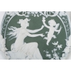 Paire de plaques en porcelaine de style Wedgwood fin XIXème siècle | Biron Paire de plaques en porcelaine de style Wedgwood fin XIXème siècle