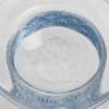 Suite de Trois Verres « Chinon » verre blanc patiné bleu de René LALIQUE | Biron Suite de Trois Verres "Chinon" verre blanc patiné bleu de René LALIQUE